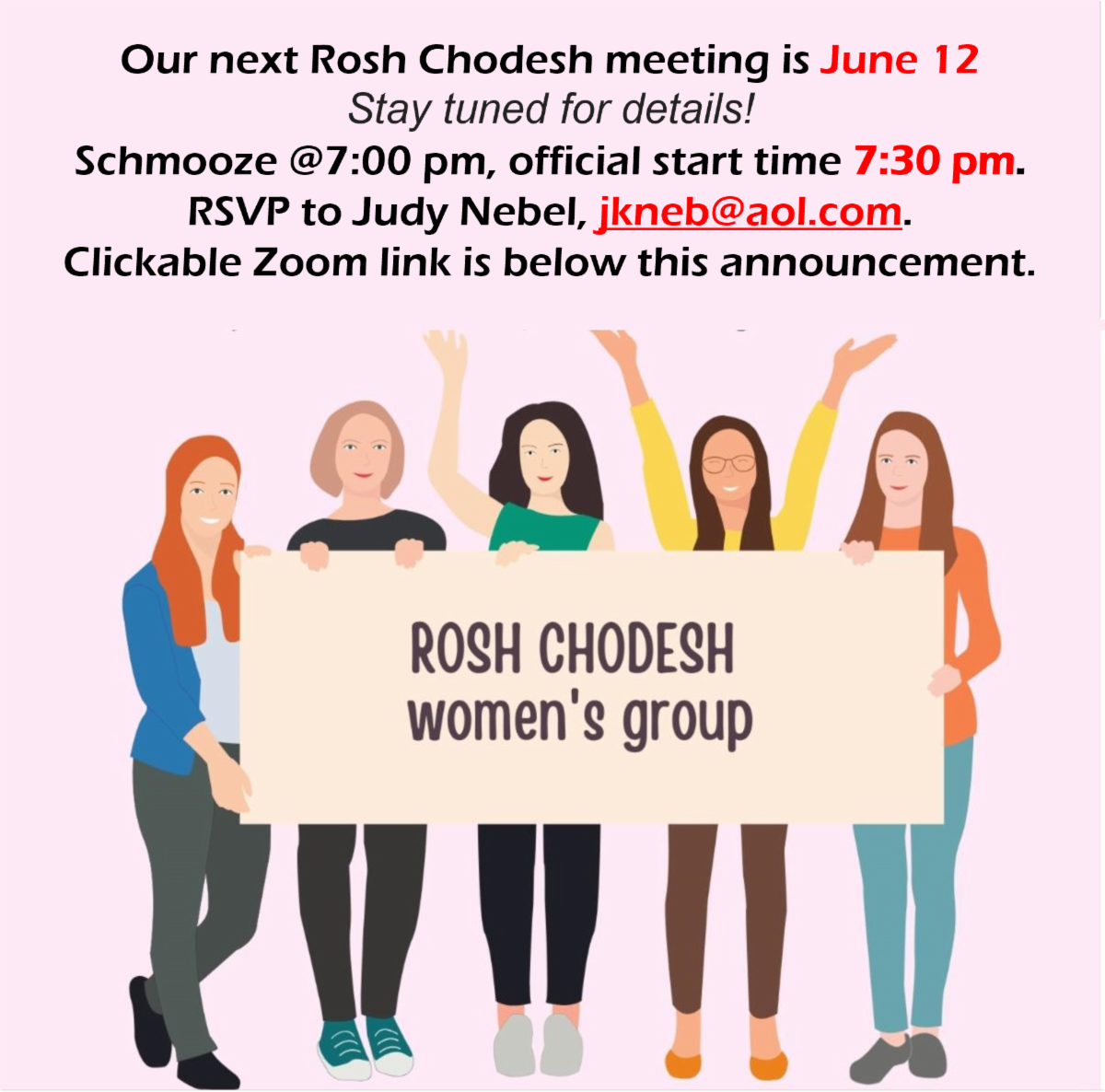 Rosh Chodesh Women's Group